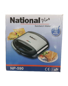 National Plus Sandwich Maker Black (NP-590)