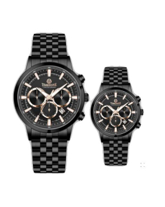 Timezone Navitimer Ultra Watch For Men (TZ-1322)-Rose Gold