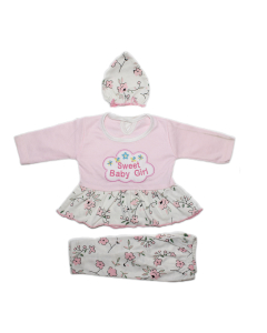 Komfy Baby Printed Suit For Kids (NBG097)