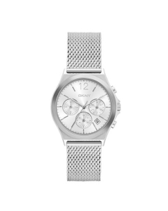 DKNY Parsons Chronograph Women's Watch Silver (NY2484)