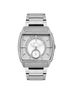 DKNY Crystal Accented Women's Watch Silver (NY4574)
