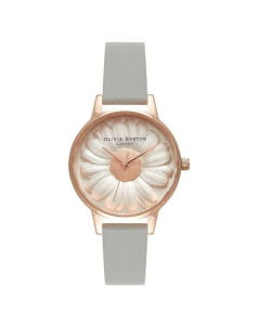 Olivia Burton 3D Daisy Women's Watch Grey (OB15EG50)