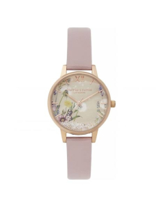 Olivia Burton Midi Vegan Women's Watch Pink (OB16SG04)