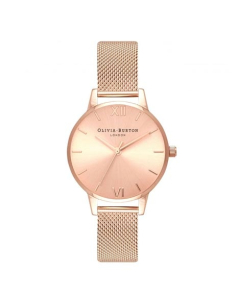 Olivia Burton Sunray Women's Watch Rose Gold (OB16MD84)