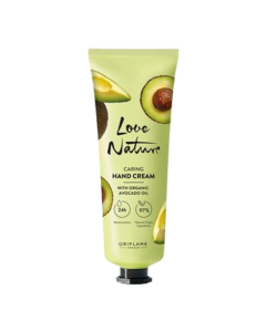 Oriflame Love Nature Caring Hand Cream with Avocado Oil - 75ml (44280)