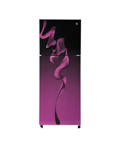 PEL Glass Door Ultra Inverter Freezer-on-Top Refrigerator 16 Cu Ft  (PRINVOGD-22260)-Purple
