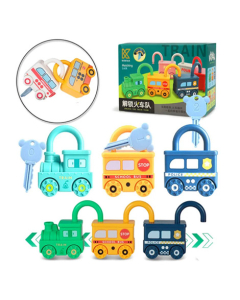 Planet X Learning Key Lock Numbers Matching Train (PX-11786)