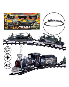 Planet X Military Electric Train With Circle Track (PX-11694)