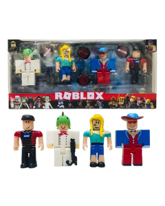 Planet X Roblox Celebrity Figures Toys - Pack Of 4 (PX-11949)