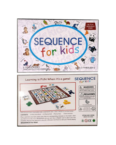 Planet X Sequence Rectangular Box Board Game (PX-11406)