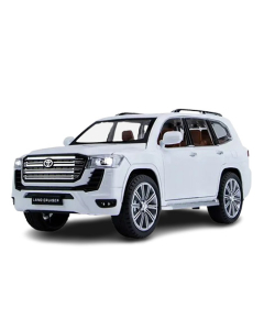 Planet X Toyota Land Cruiser V8 Model Car White (PX-11922)