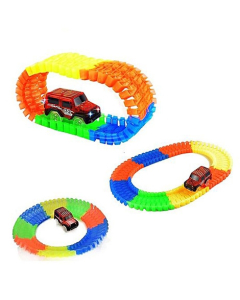 Planet X Colorful Jeep Truck Track Set (PX-10266)