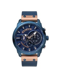 Police Leicester Analog Men's Watch Blue (15217JSBL/03)