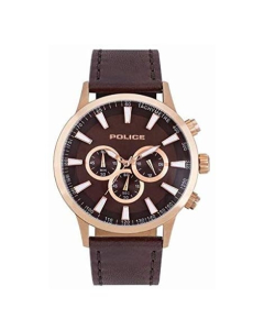 Police Momentum Chronograph Men's Watch Brown (15000JSR/12)