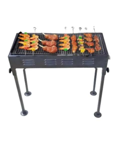 Easy Shop Portable Barbecue Steel Stove Grill With Stand