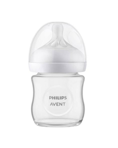 Philips Avent Natural Response Glass Baby Bottle 120ml (SCY930/01)