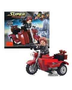 Planet X Winter Soldier With Motorcycle Building Blocks For Kid's (PX-11187)