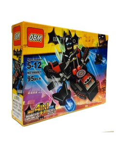 Planet X Batman With Air Craft Building Blocks For Kids 95 Pcs (PX-11359)