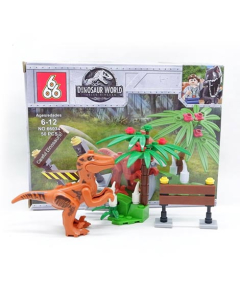 Planet X Jurassic Building Blocks Toy For Kids (PX-11545)