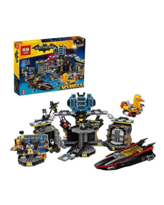 Planet X Batman Batcave Penguin Attack Building Blocks For Kids (PX-9560)