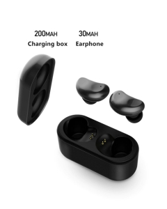 Remax TWS-5 Wireless Bluetooth Earbuds Black
