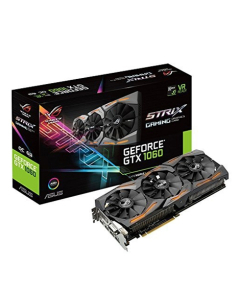 Asus ROG GeForce GTX 1060 6GB Gaming Graphic Card (ROG-STRIX-GTX1060-O6G-GAMING)