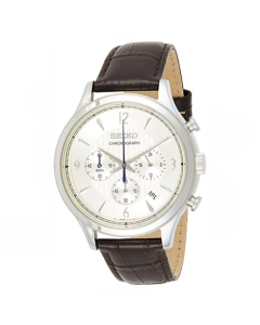 Seiko Chronograph Men's Watch Brown (SSB341P1)