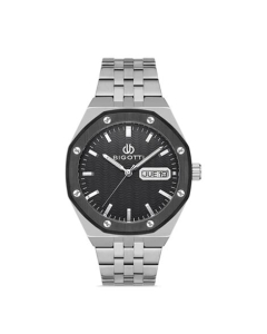 Bigotti Stainless Steel Men's Watch Silver (BG.1.10331-2)