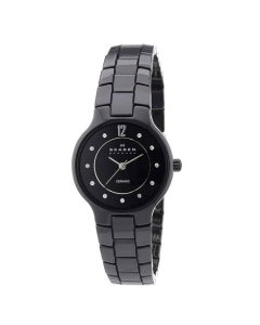 Skagen Ceramic Quartz Women's Watch Black (572SBXBC)