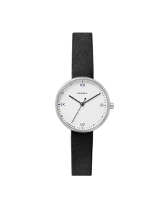Skagen Signature Leather Women's Watch Black (SKW2663)