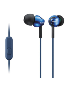 Sony Monitor Headphones For Android Device Blue (MDR-EX110AP)