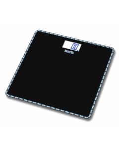 Tanita Digital Glass Bathroom Scale Black (HD-380)