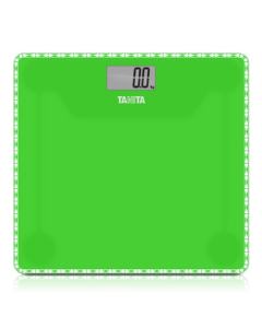 Tanita Digital Glass Bathroom Scale Green (HD-380)