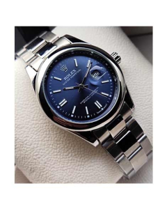 TFH Oyster Perpetual Chain Watch For Men Blue