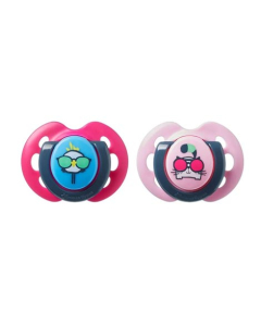 Tommee Tippee Night Time Soother 0-6M Pack Of  2 (TT 433376)
