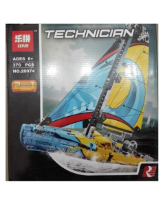 ToysRus 2-in-1 Yacht Lego Blocks For Kids - 370pcs