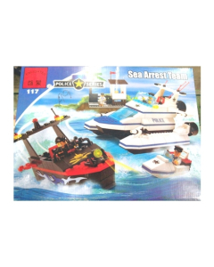 ToysRus 450 Pcs Marine Police Blocks Set