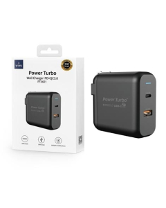 Wiwu Power Turbo Dual PD+QC 3.0 Wall Charger 36W (PT-3621)