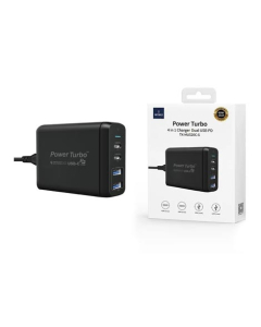 Wiwu Power Turbo 4 In 1 Charger 60W (TX-MUS20C-S)
