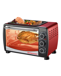 Westpoint Oven Toaster With Hot Plate 24Ltr (WF-2400-RD)