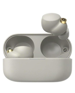 Sony Noise Canceling Wireless Earbud Silver With Built In Alexa (WF-1000XM4)