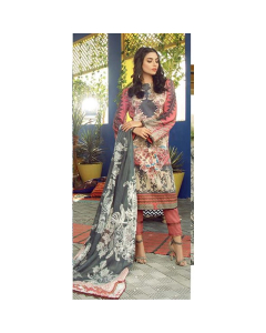 WIB Embroidered Collection Unstitched 3 Piece (0010)
