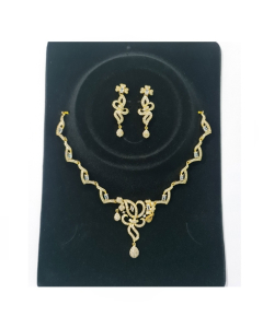 Wish Indian Design Gold Plated Traditional Jewellery Set For Women (0043)