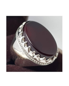 Zaidi Jewelry Yemeni Aqeeq Ring For Men (0002)