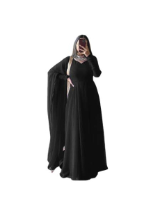 ZamZam Duppata Maxi For Women -Grey